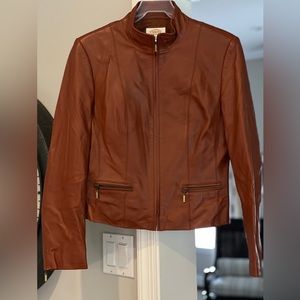 Talbots Leather Jacket Size 6
